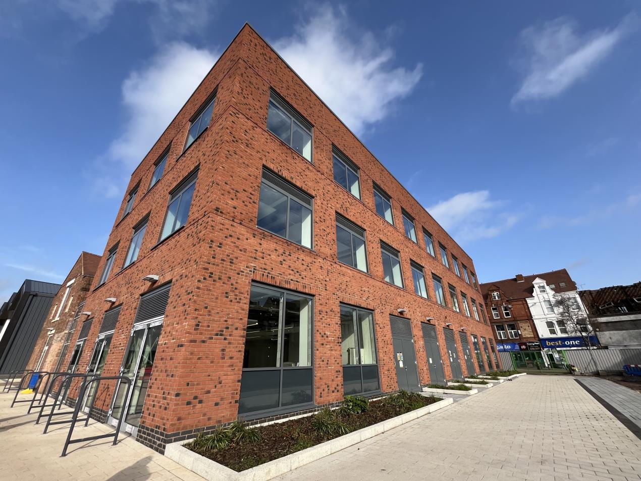 Image for Fitting out underway at new Nuneaton college campus