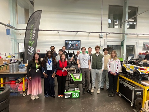 Image for Chamber president makes double visit to the University of Warwick