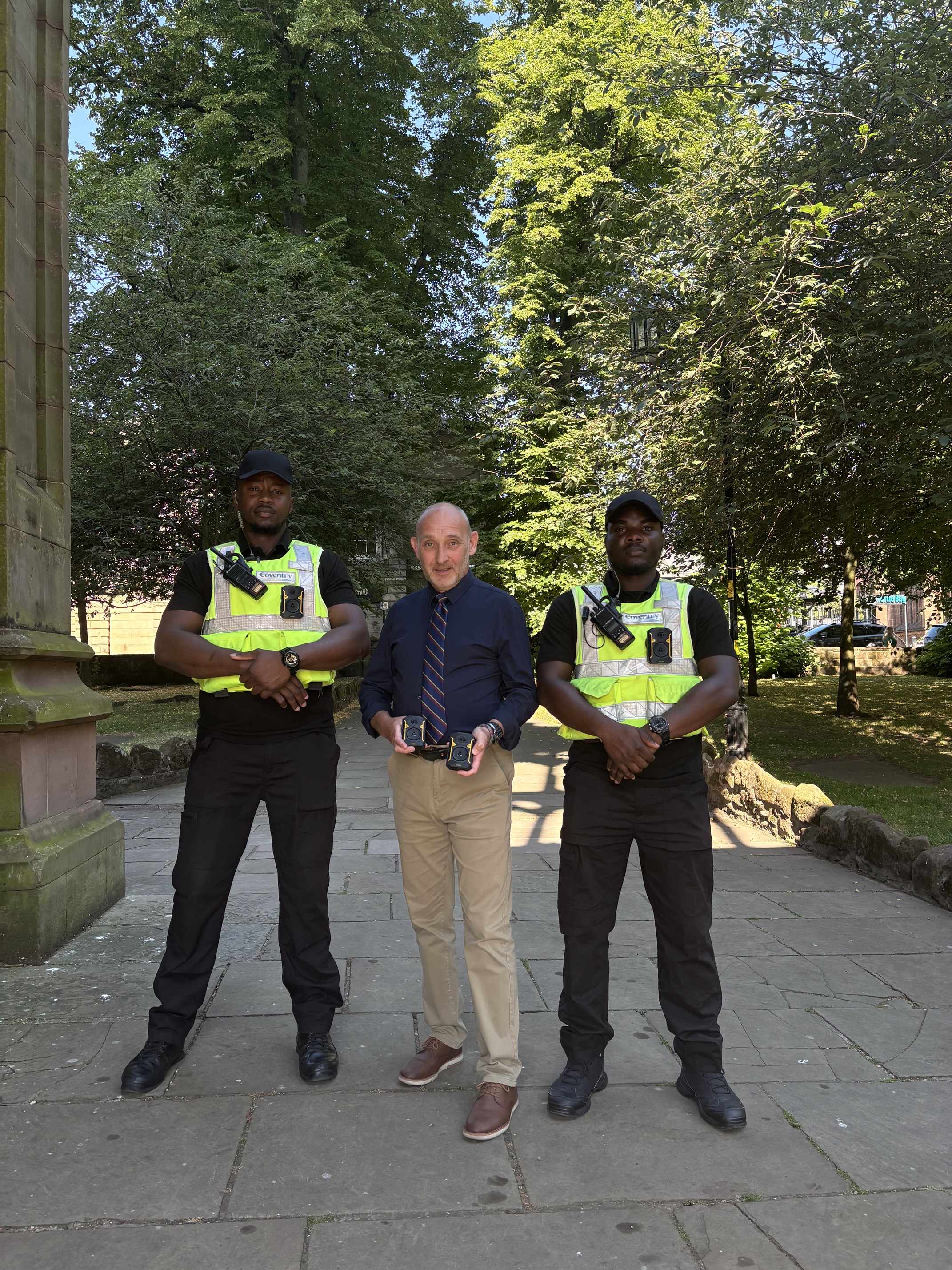 Image for Investment in new high-tech camera technology to support safety patrol team in Coventry City Centre