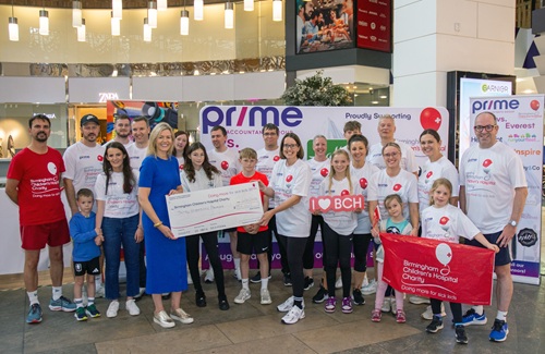 Prime Accountants scale Everest SEVEN times to raise £30,000 for Birmingham Children's Hospital