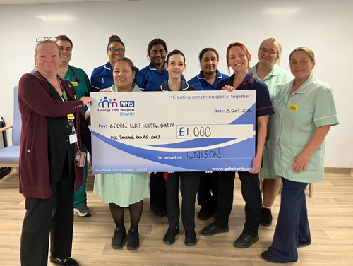 Unison Donation Enhances Care on Milby Ward