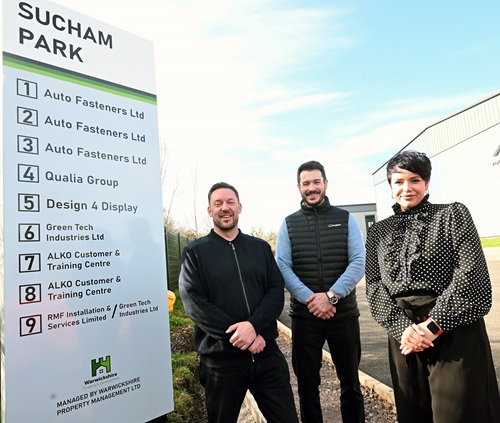 Image for Growth of businesses at Warwickshire industrial park