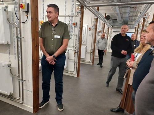 College invites industry to brand-new Heat Pump Training Facility