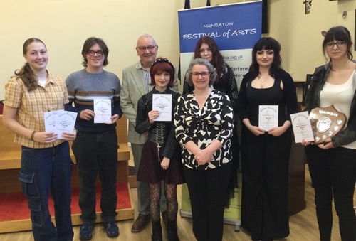 Image for Talented college students pick up 19 awards at Nuneaton Festival of Arts