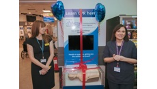 Image for George Eliot Hospital NHS Trust has unveiled a new device at its main entrance