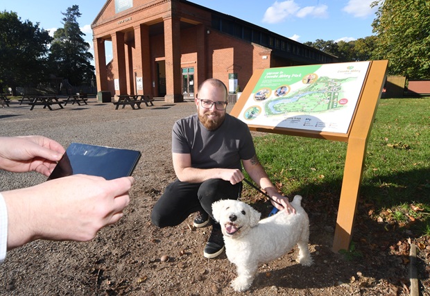 Cavachon Cooper makes the Coombe Abbey Wall of Fame