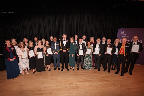 West Midlands employers honoured with top Defence award for Armed Forces support