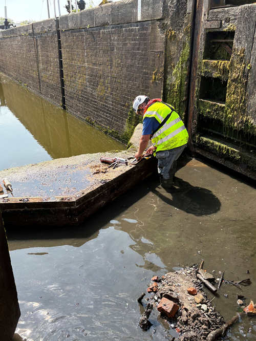 Image for Canal & River Trust completes essential repairs at Knowle Locks