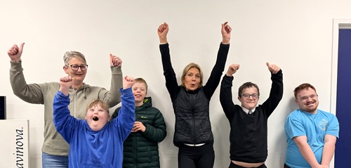 Image for Rugby family’s ambitious fundraising campaign for students with down syndrome smashes through appeal target