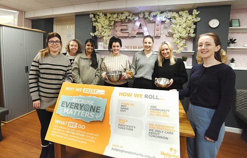 Accountancy firm cooks up meals to support charity's soup kitchen in Leamington