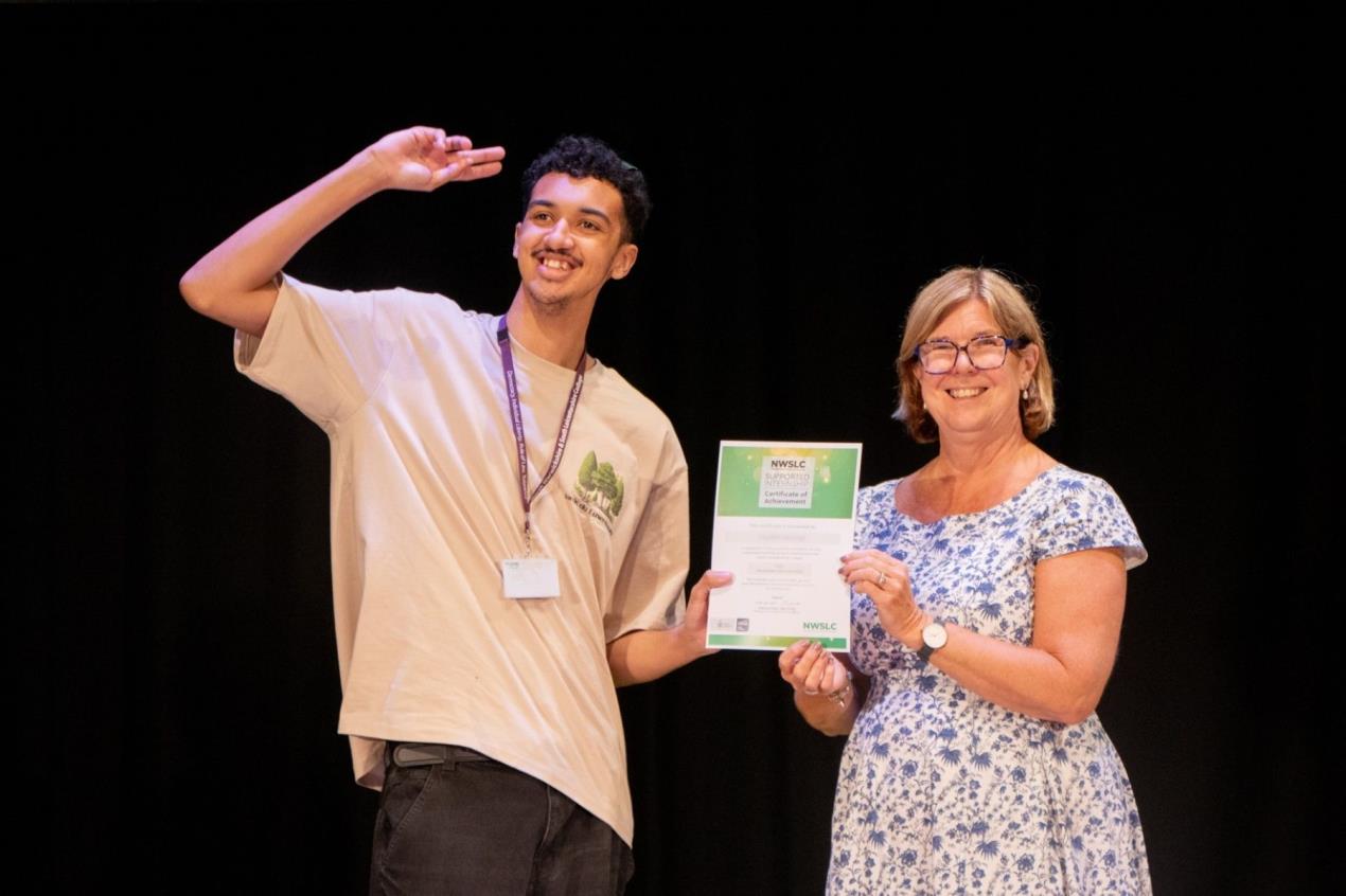 Image for Students praised by employers after record number complete supported internship programme
