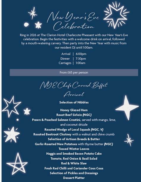 NYE Party Charlecote 2025