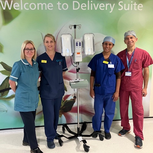 Image for Life-Saving Rapid Infuser Funded for Theatres at George Eliot Hospital